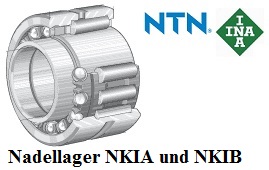 Nadellager NKIA und NKIB