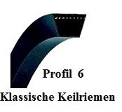 Keilriemen Profil 6