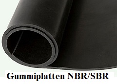 Gummiplatten NBR/SBR Kraftstoff und lbestndig