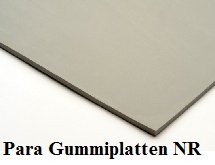 Gummiplatten PARA/NR