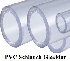 PVC Schlauch transparent