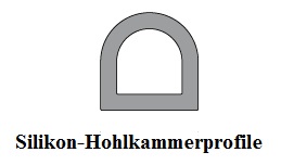 Silikon Hohlkammerprofile