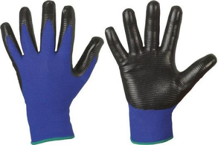 Handschuhe Nitril-beschichtet Profilgrip Gr. 9