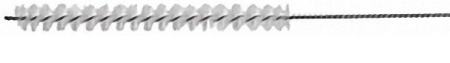 Zylinderbrste Nylon  20 mm