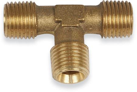 T-Stck AG 3/8 Messing