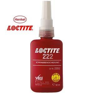 Loctite 222 Schraubensicherung 50 ml. (VE 12 Stk)