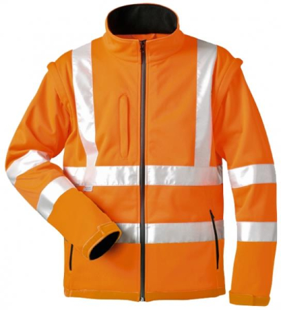 Warnschutz-Softshell-Jacke Tyler orange Gr. XXXL