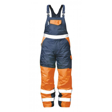 Warnschutz-Latzhose EN 471/3 Gr. M