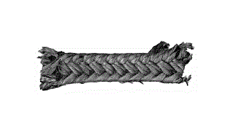 Stopfbuchspackung 6x6 mm Baumwolle/Graphit