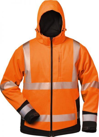 Warnschutz Softshelljacke LUKAS EN 471/3