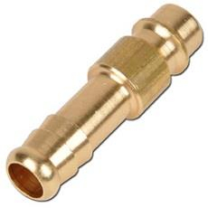 Einstecktlle Messing blank NW 5 LW 9 mm