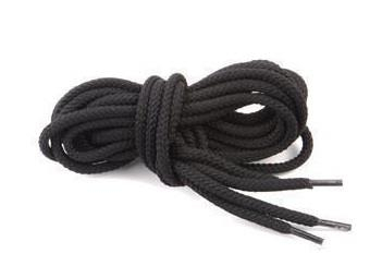 Schnrsenkel rund schwarz ca. 90 cm lang