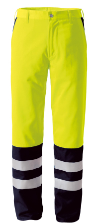 Rofa Bundhose DUO gelb-marine Gr. 44-54