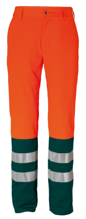 Rofa Bundhose DUO orange-grn Gr. 44-54