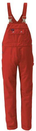 Latzhose Rofa Super rot Gr. 106-110