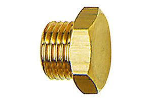 Verschlussschrauben 3/8 Auensechskant Messing