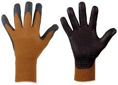 Handschuhe Nitril-beschichtet Dalian braun Gr. 7