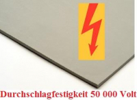 Elektro Isoliermatte glatt 4 mm 1 m breit (Rolle)