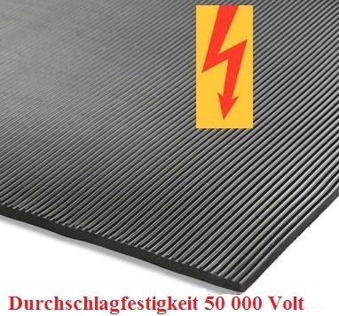 Elektro Isoliermatte 4,5 mm 1 m breit (Rolle)