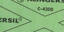 Klingersil C 4300 Platten 1 mm