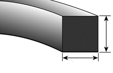 Gummiprofil 10x10 mm EPDM (100 m)