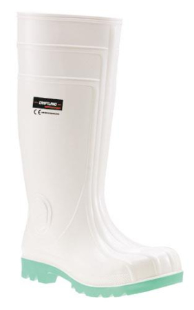 PVC-Stiefel wei Halifax S4 Gr. 37-48