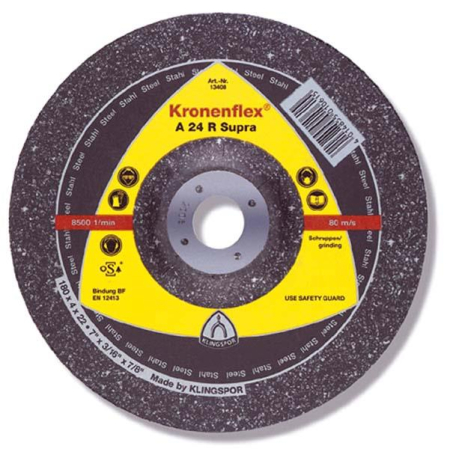 Schruppscheiben A 24 R Supra 125x4x22 mm (10 Stk)