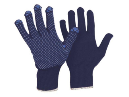 Feinstrick-Montage-Handschuh 1430 blau