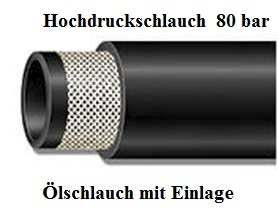 lschlauch 16 x 5 mm 80 Bar (40 Meter)