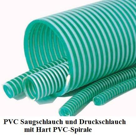 Saug und Druckschlauch 25 x 2,8 mm PVC (50 m)