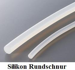 Silikon Rundschnur 2 mm transparent (VE 100 m)