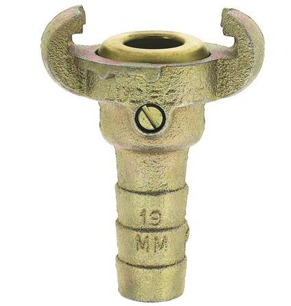 Klauenkupplung Schlauch  innen 25 mm Messingd.