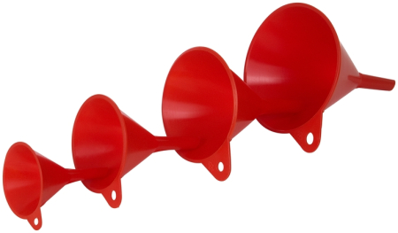 Trichtersatz rot (6 Stk.)