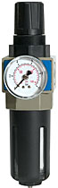 Filterregler G 1/2  0,5-10 bar mit Manometer