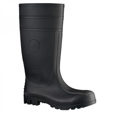 PVC Gummistiefel S5 EN 345 Schwarz Gr. 38-48