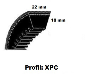 Keilriemen XPC 4250